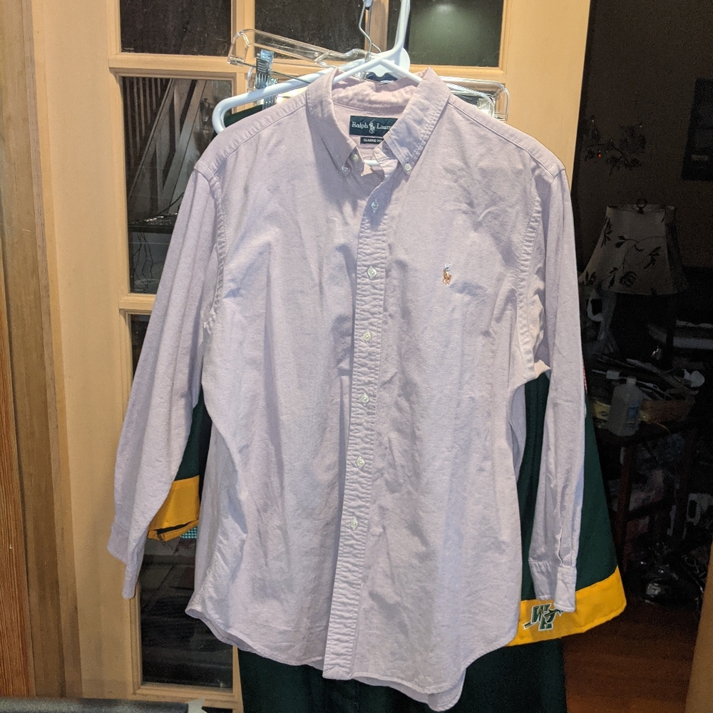 EUC Ralph Lauren 17 32/33 classic fit